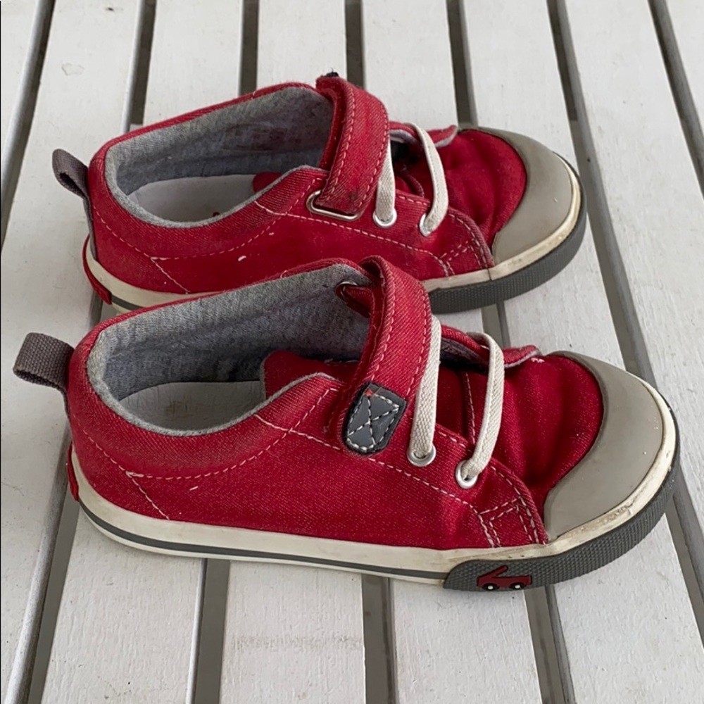 Red See Kai Run sneakers